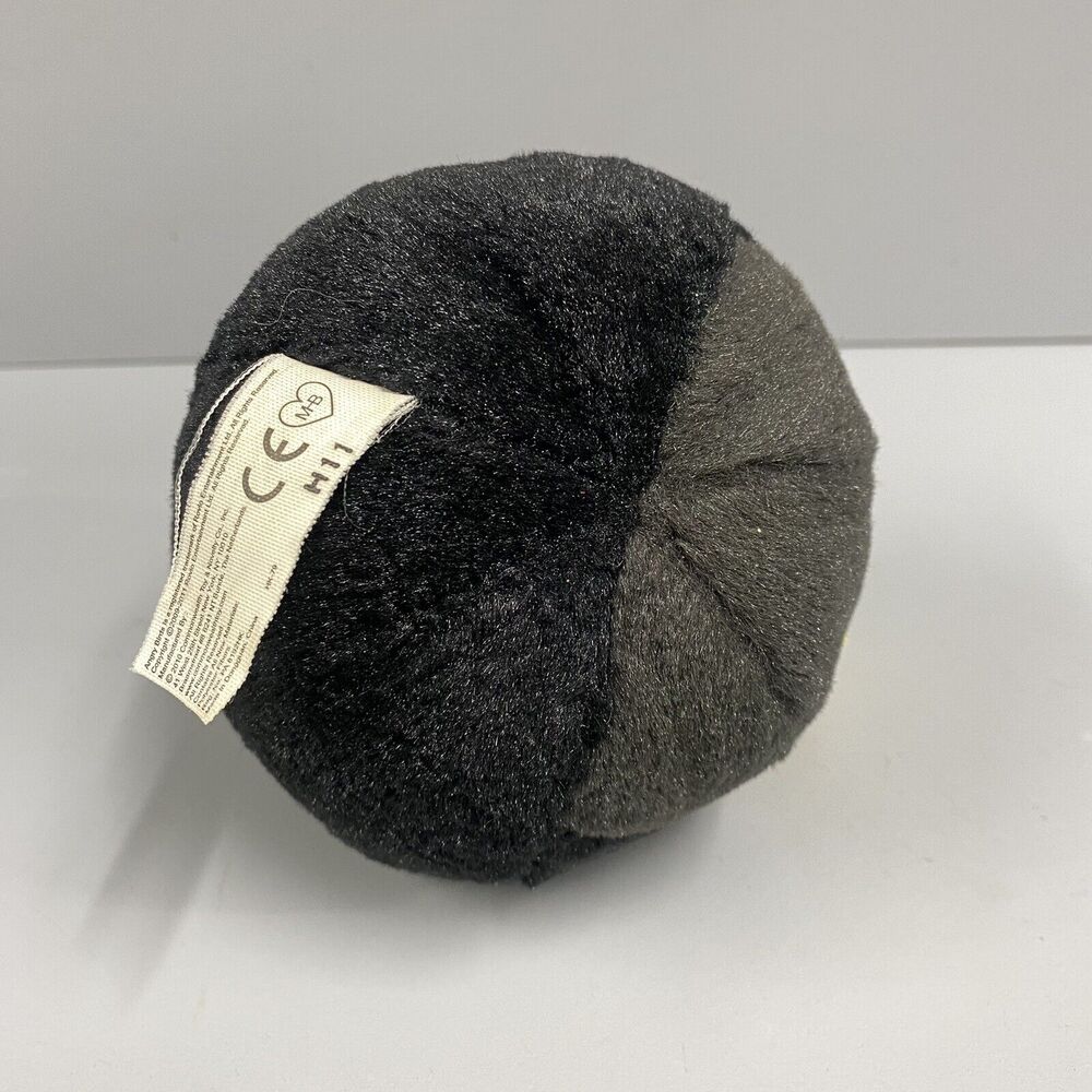 Commonwealth 2010 Angry Birds Black Bomb Bird 8" Plush NO Sound FREE Ship - Picture 8 of 8